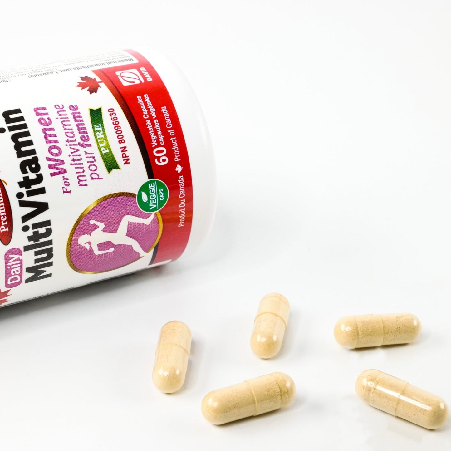 Nutridom Multivitamin for Women (60 Veggie Capsules)