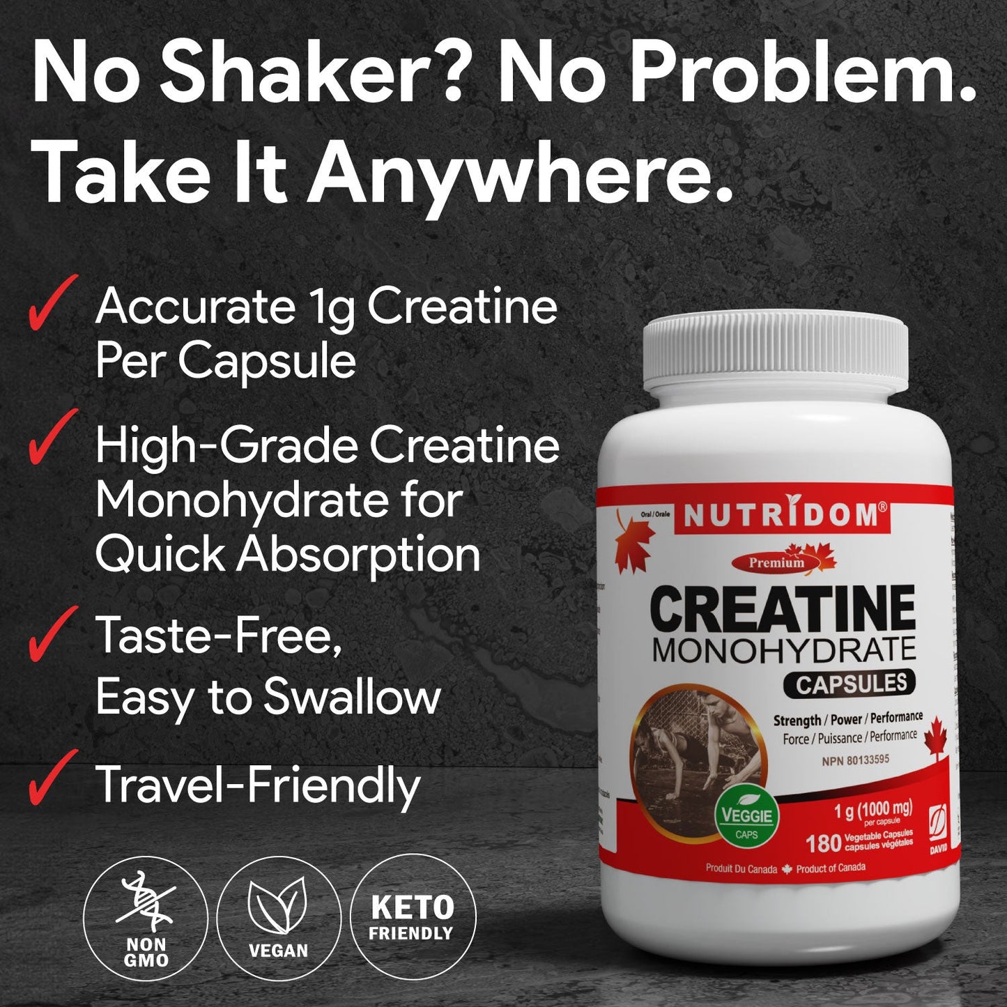 Nutridom Creatine Monohydrate