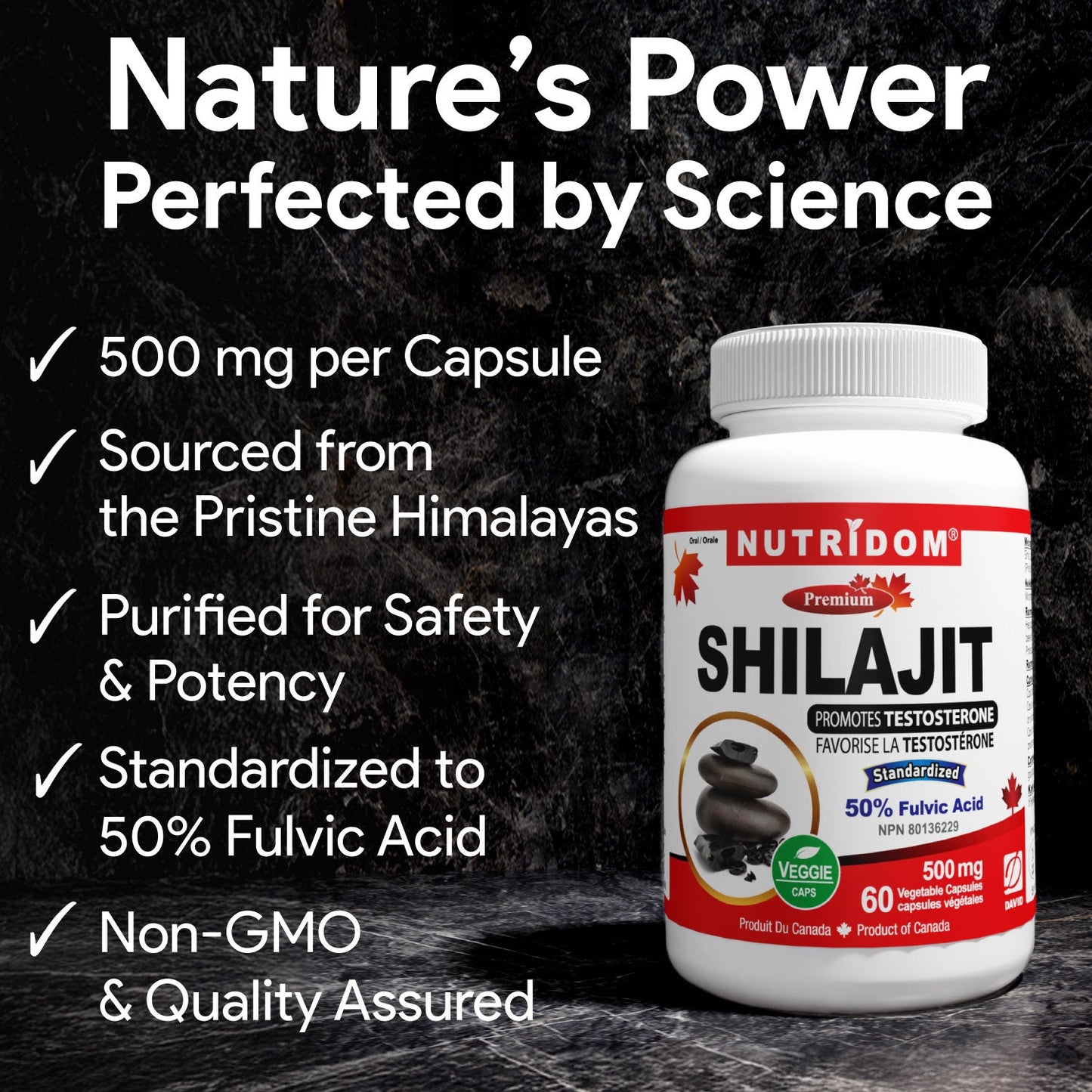 Nutridom Shilajit 500mg
