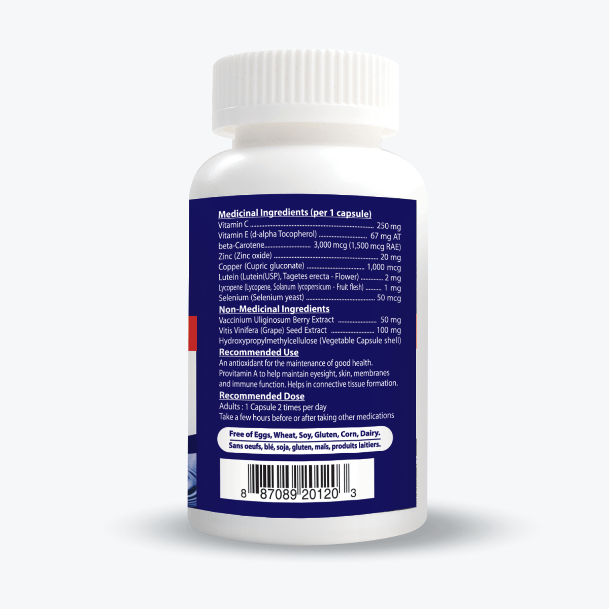 Ivizon Max 500 mg 60 Vcaps - CAFORIA.CA