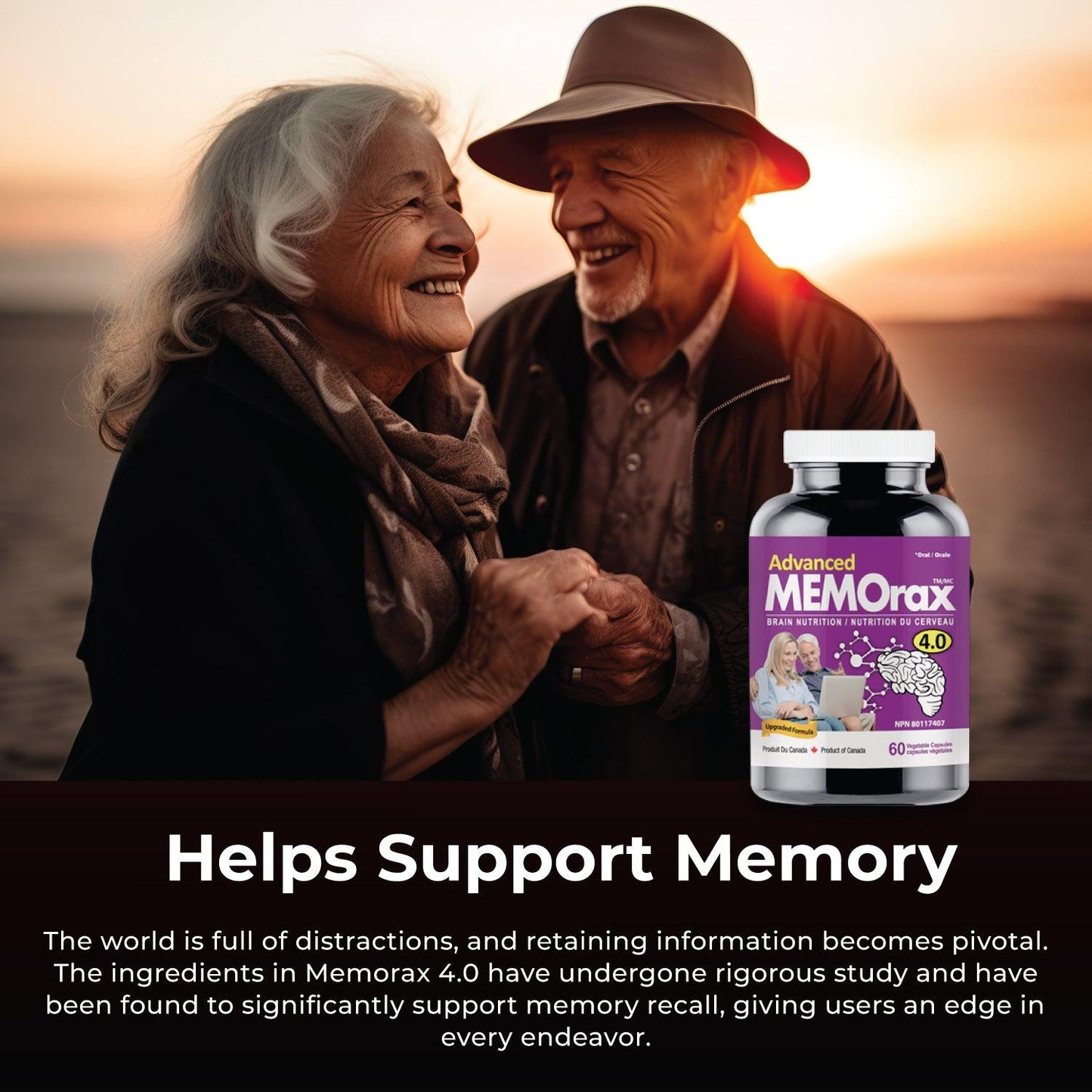 MEMOrax Advanced 4.0 60 Vcaps - CAFORIA.CA