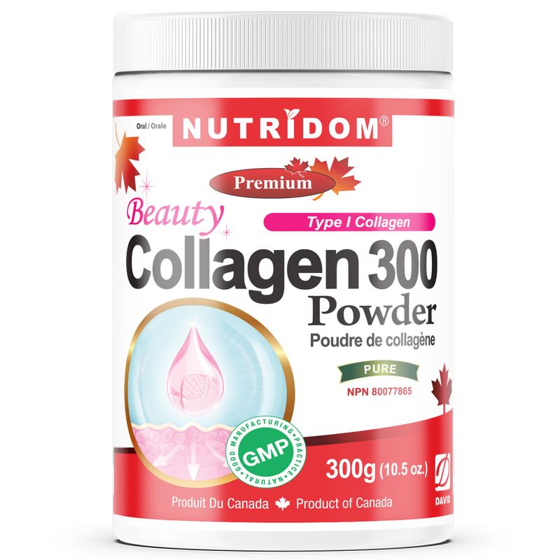 Nutridom Bovine Collagen Powder (300 Grams)