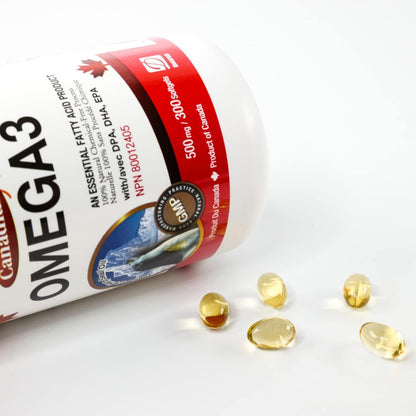 Nutridom Canadian Harp Seal Oil, Omega-3, 500mg (300 Softgels)