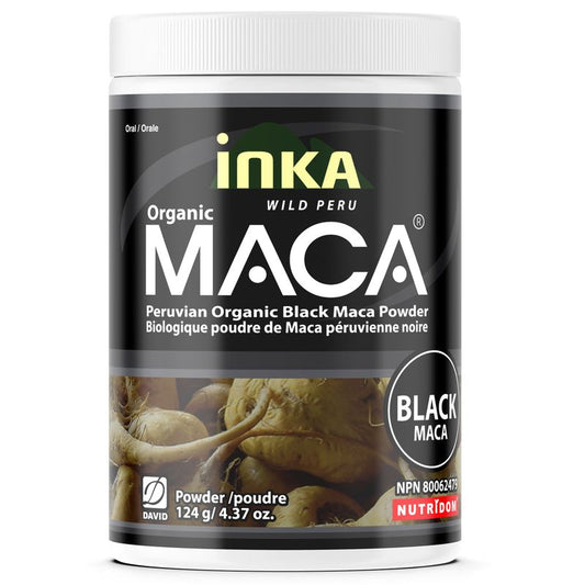 InkaMaca Organic Black Maca Powder (124g)
