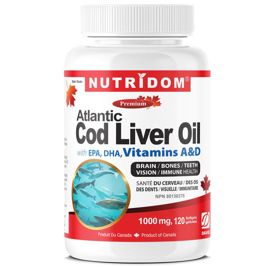 Nutridom Atlantic Cod Liver Oil