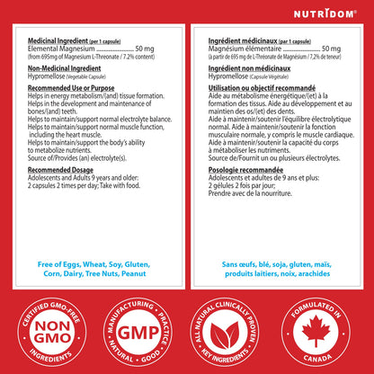 Nutridom  Magnesium L-Threonate