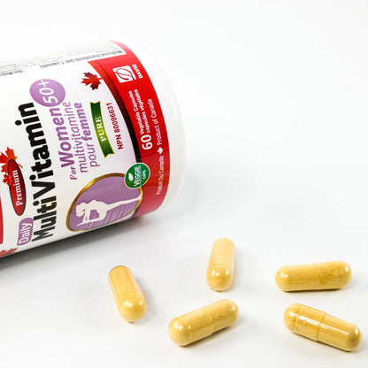 Nutridom Multivitamin for Women 50 and Over (60 Veggie Capsules)