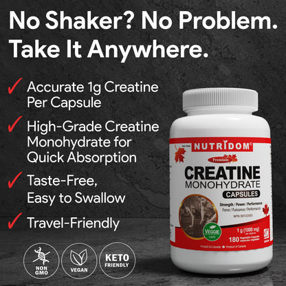 Nutridom Creatine Monohydrate