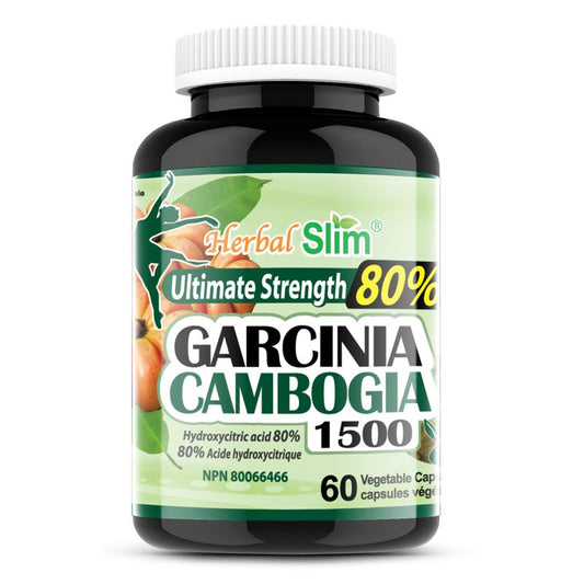 Herbal Slim Garcinia Cambogia 80% HCA (60 Capsules)